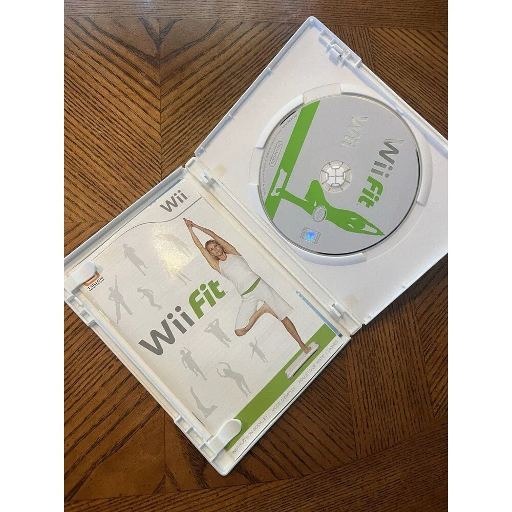 Nintendo Wii Fit game and Wireless Ergonomic Wii Balance Board